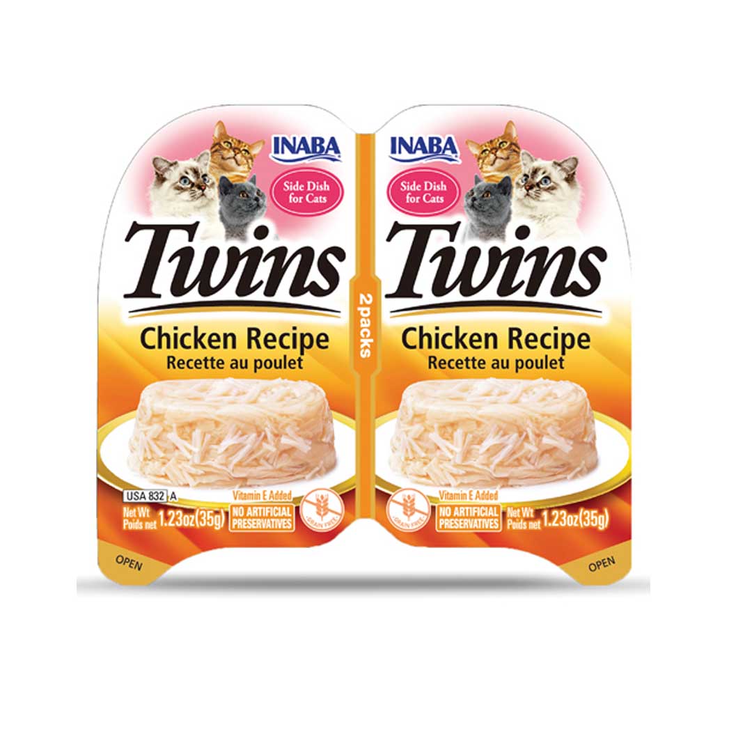 Inaba - cat twins chicken recipe 2 packs 70g