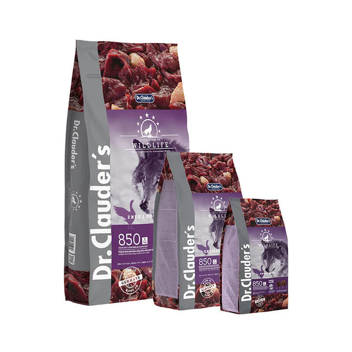 Dr Clauder's - dog dry food hyposensitive wildlife duck