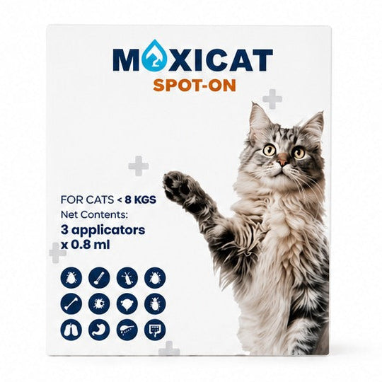 Moxicat - spot-on for adult <8kg