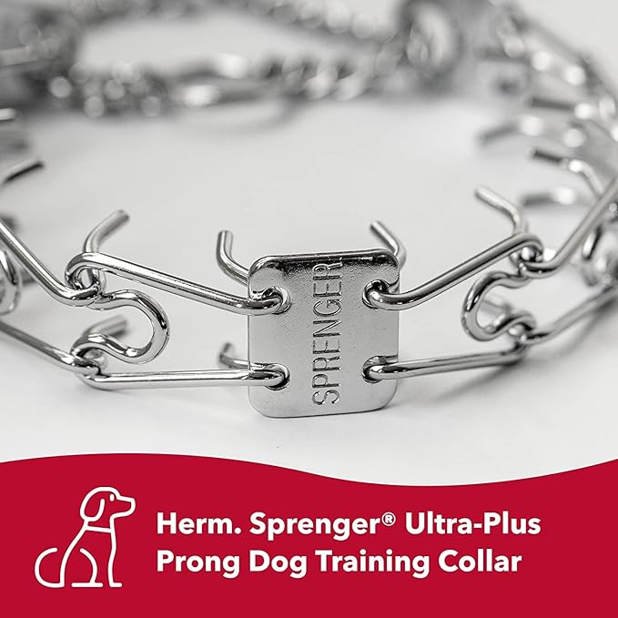 Hs sprenger - prong dog training steel chrome plated