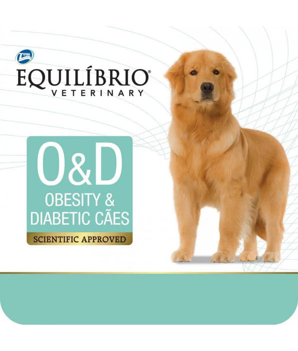 Equilibrio - dog Veterinary O&D Obesity & Diabetic, Dry Food - 2kg, 7.5kg
