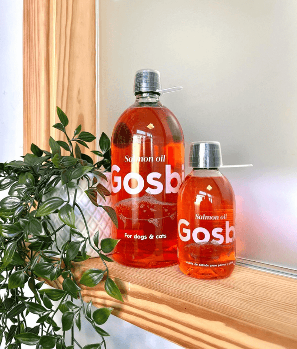Gosbi - Salmon Oil for Dogs & Cats, Omega 3 Supplement for Skin, Coat & Joints – 250ml