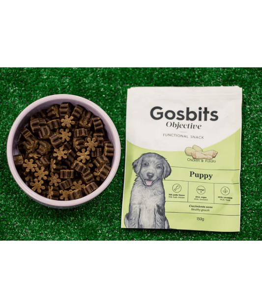 Gosbi - dog Gosbits Objective, Chicken Puppy Treats For Development, All Natural 150g