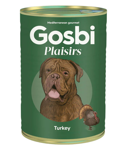 Gosbi - dog Plaisirs Grain-Free Turkey Adult Complementary Wet Food – Joint Protection 185g-400g