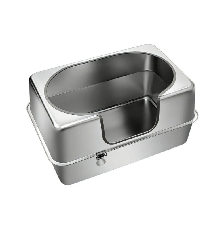 Chicago 201 - Cat Litter Inox Box Stainless Steel Grey 60*40*35cm