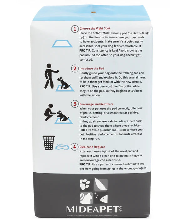 Midea Pet - Smart Mate Training Pads, 60x60cm 40 pads