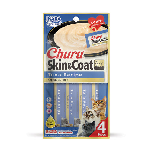 Inaba - cat Churu Skin & coat 15g (4 tubes) Collections