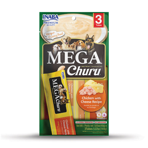 Inaba - dog Mega churu chicken with cheese recipe