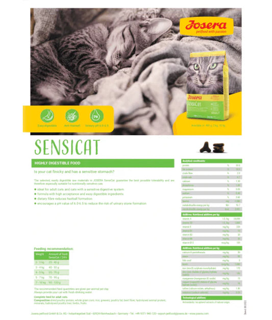 Josera - Sensi Cat 2kg