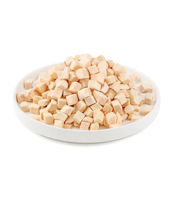Wanpy - cat Freeze Dried Chicken Bites, Cat Treats, 100% Chicken, High Protein, All Life Stages - 20 g