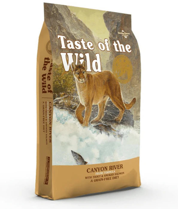 Taste of The Wild - cat Canyon River Feline Formula with Trout & Smoked Salmon 2kg