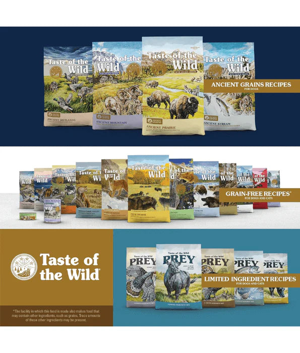 Taste of The Wild - dog High Prairie Puppy- Roasted Bison & Roasted Venison 2kg - 12 kg