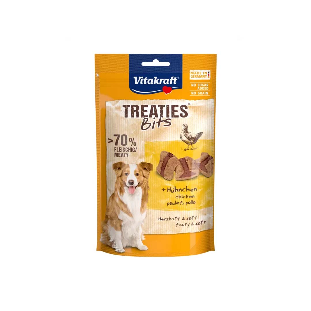 vitakraft - dog treaties bits chicken 120g