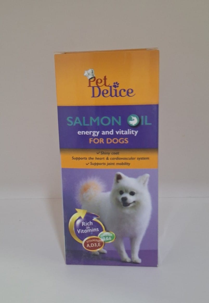 Pet Delice - dog salmon oil 200ml