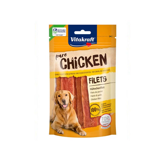 vitakraft - dog chicken fillet 80g