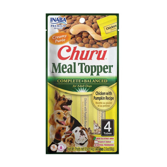 Inaba - dog Churu Meal Topper for dogs chicken recipe 14g ( 4 tubes)