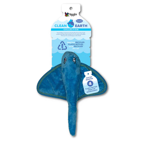 Spunky pup - dog clean earth stingray, small