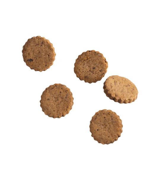 Cooka's Cookies - dog Gourmet Burger, Dog Treat, Pork, Rice Flour, Natural Ingredients, All Life Stages, All Breed Sizes - 100 g