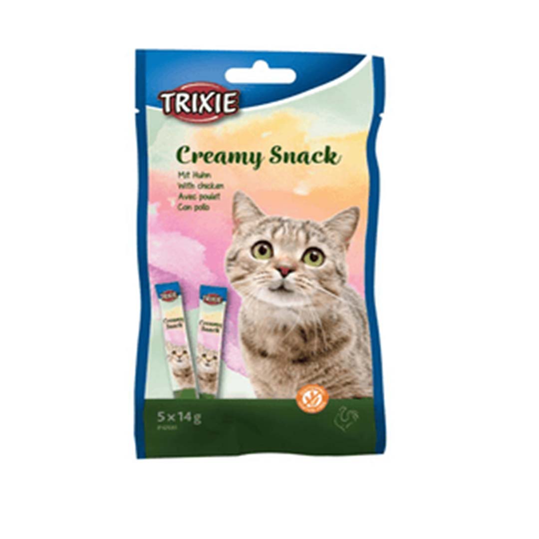 trixie - cat Creamy Snack With Chicken - 5x14g