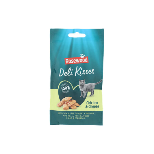 Pet Unlimited - Rosewood Deli Kisses Chicken & Catnip 60g