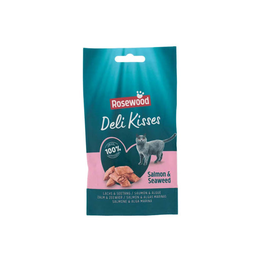 Pet Unlimited - Rosewood Deli Kisses Salmon & Seaweed 60g