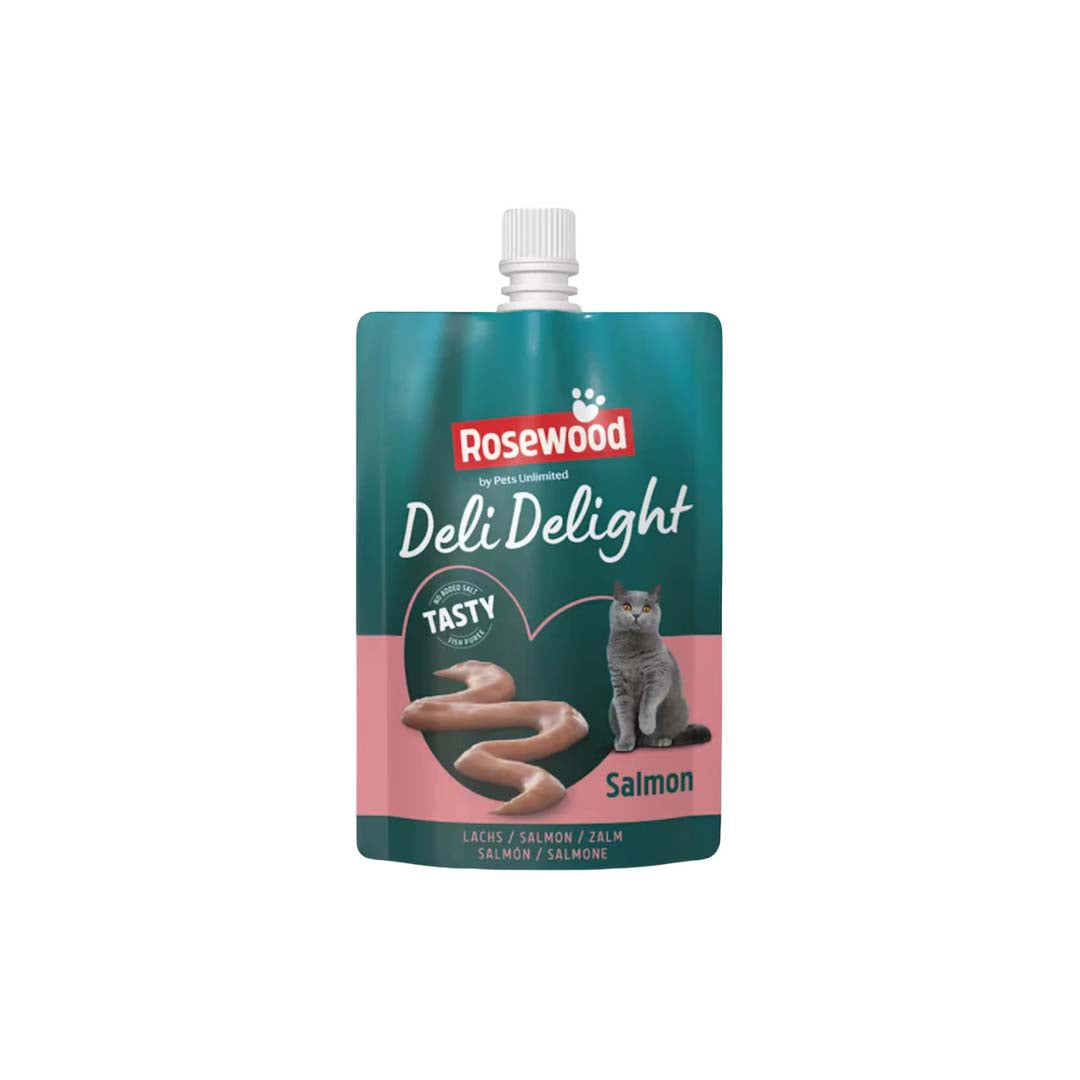 Pets Unlimited - cat Rosewood Deli Delight Salmon 80g