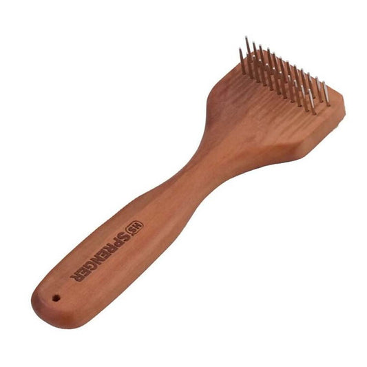 Hs sprenger - Dog rake - 2-rows, 20 mm steel teeths
