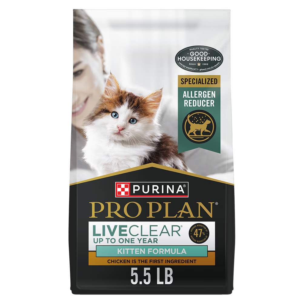 Purina Pro Plan - Cat LiveClear Kitten Chicken & Rice Formula Allergen Reducing 1.4kg