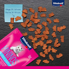 Vitakraft - cat mininos fancy jerky salmon slices snack 40g