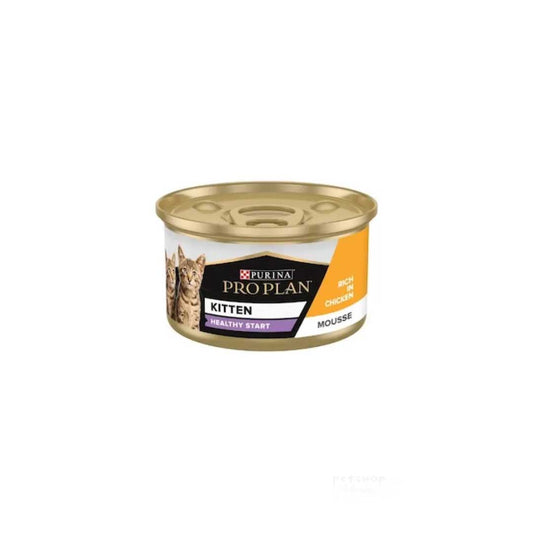 PURINA PRO PLAN - Cat kitten chicken healthy start , Wet Cat Food ,rich in chicken 85G