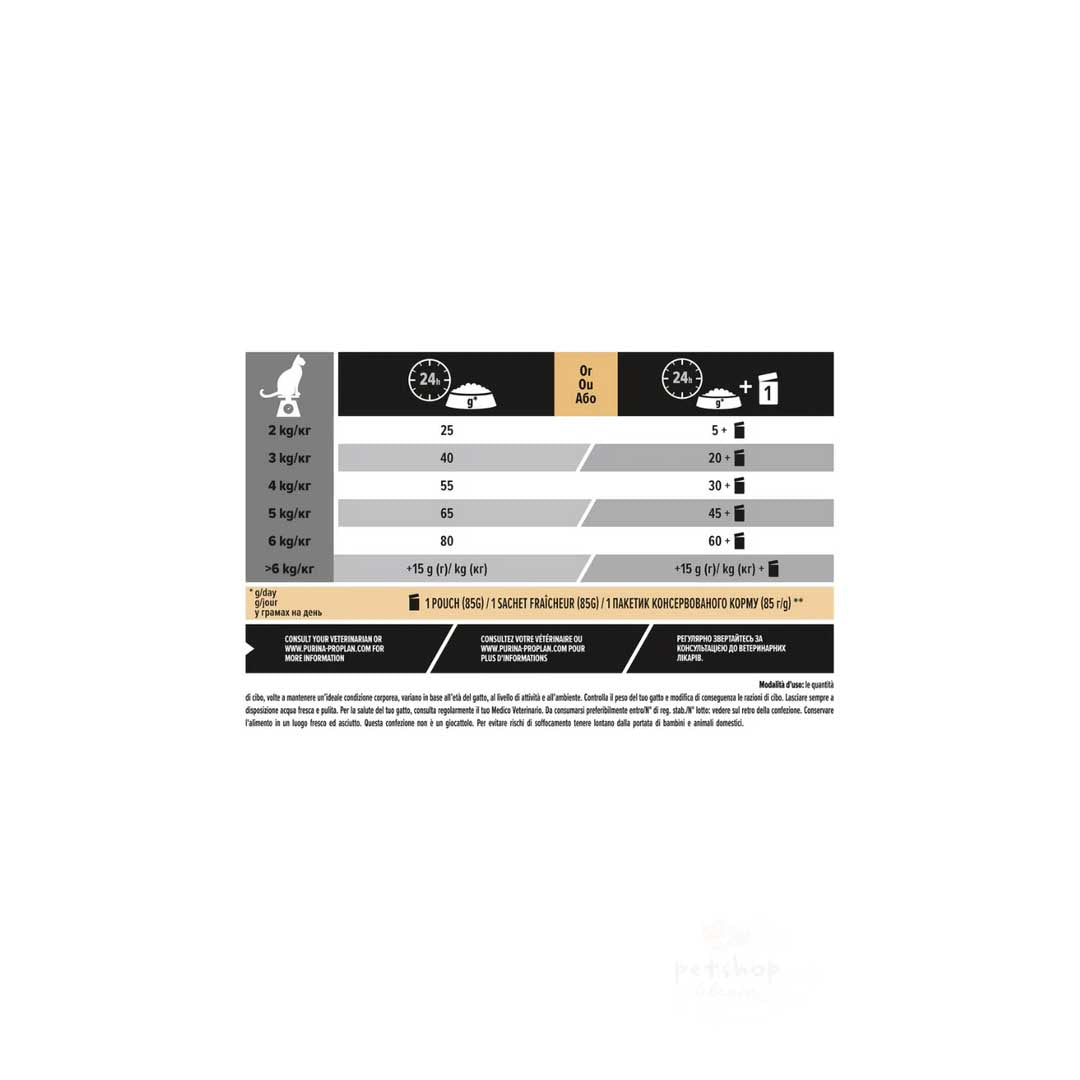 Purina Pro Plan - cat Sterilised Adult 1+ Savoury Duo - Rich in Cod With Trout 3kg