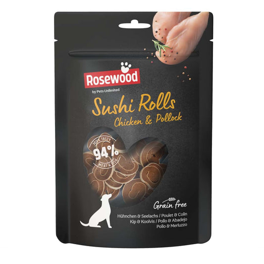 pets unlimited - dog rosewood sushi chicken & Pollock