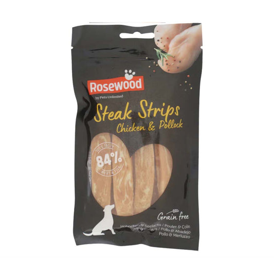 Pets Unlimited - dog rosewood Steak Fillet with Chicken and pollock