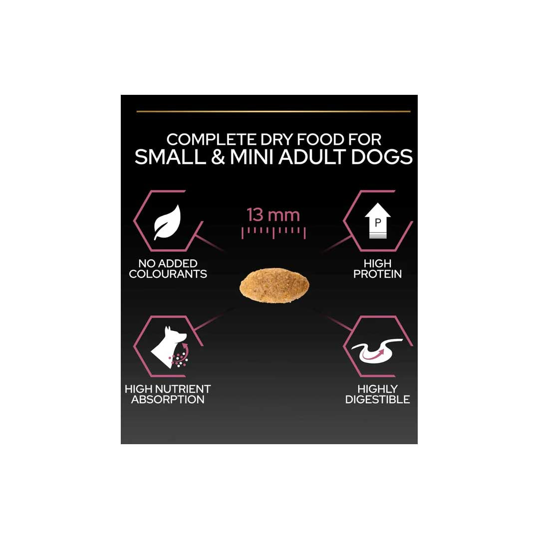 Purina Pro Plan - dog Sensitive Skin Small and Mini Adult, Dry Dog food with Salmon 3kg