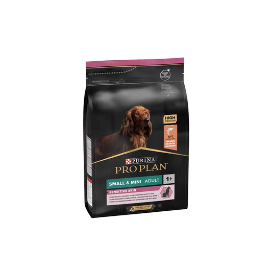 Purina Pro Plan - dog Sensitive Skin Small and Mini Adult, Dry Dog food with Salmon 3kg