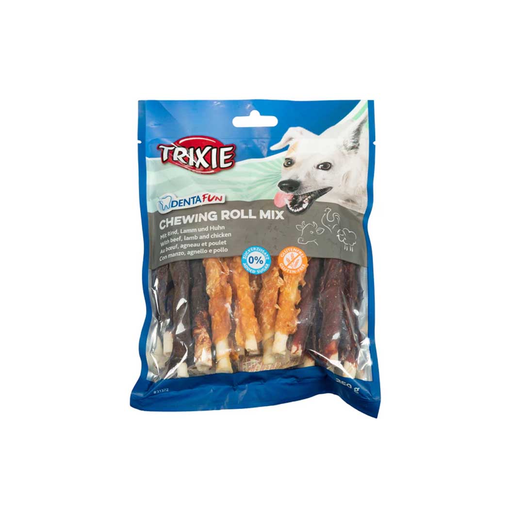 Trixie - Dog chewin roll Mix 250g 30 pcs