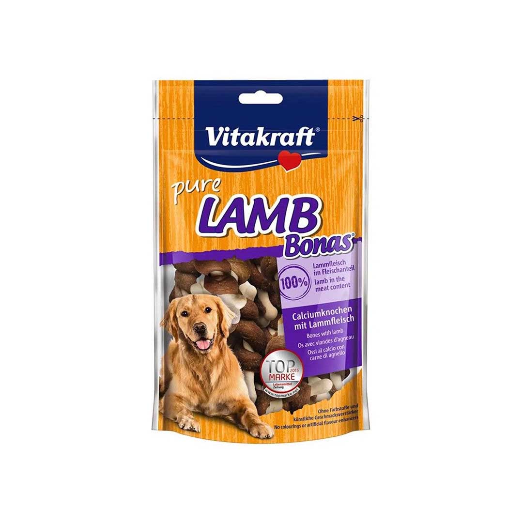 vitakraft - dog bone calcium with lamb 80g