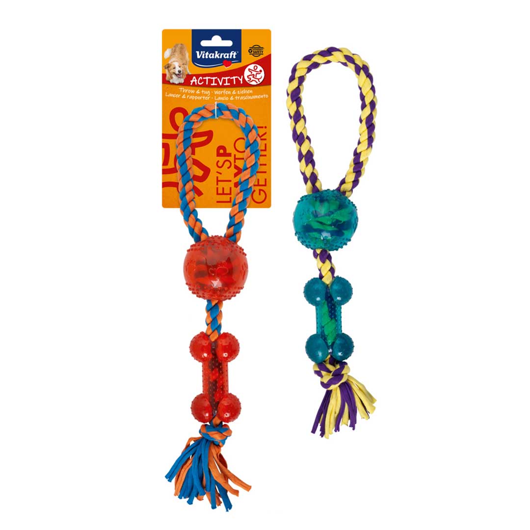 vitakraft - toy rope big bones
