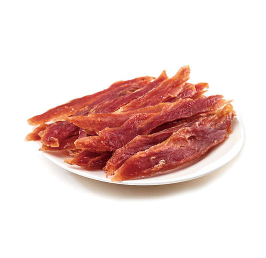 Wanpy - dog Oven-Roasted Duck Jerky Dog Treats, High Protein Low Fat, All Breed Sizes Adult - 100 g