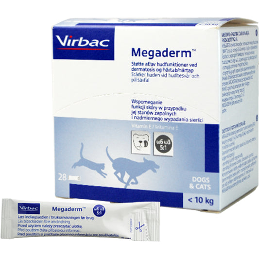 Virbac - Megaderm <10kg Nutritional Supplements