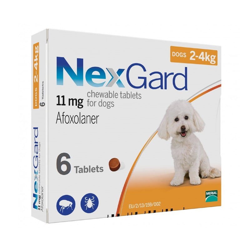 NexGard - Chewable Pill  2/4kg (original)