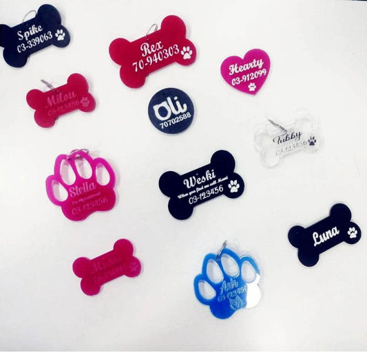 Name tags Plexi