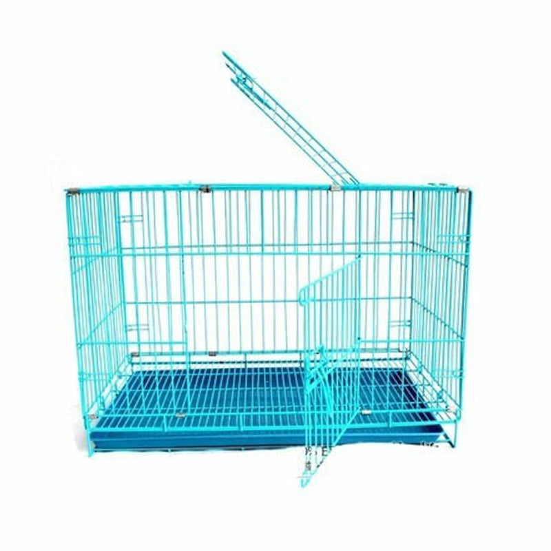 Pet Carrier - double door BLue
