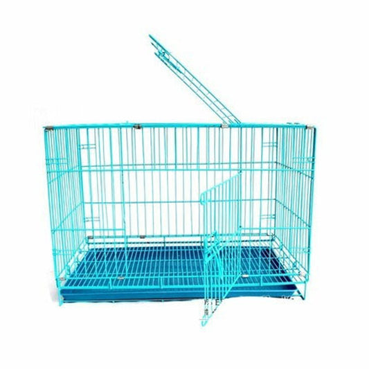 Pet Carrier - double door BLue