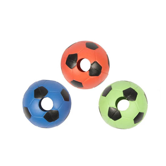 Duvo Rubber  Treats Ball Pressed - dog toy