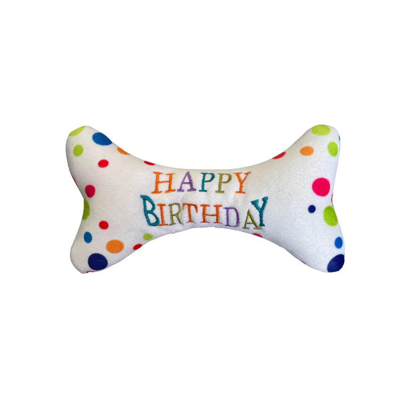 Soft Plush Bone - dog Toy