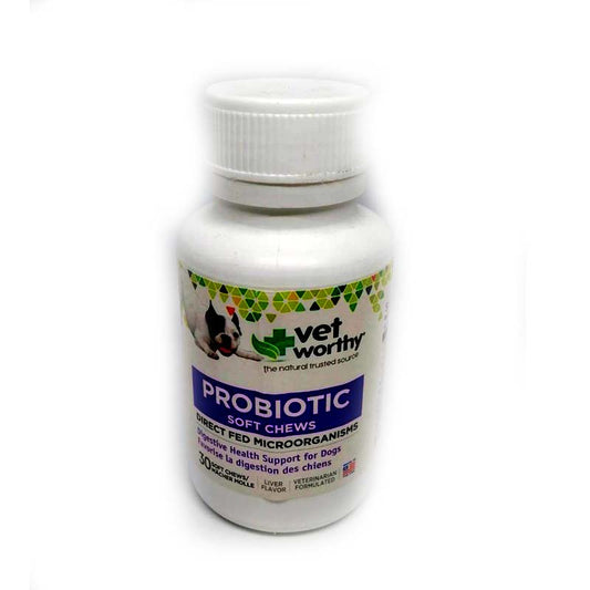 Vet Worthy - Probiotics Soft Chews for Dogs
