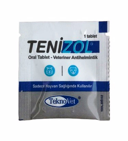 Tenizol - Deworming Pill for Dogs & Cats