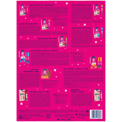 Christmas Vitakraft - cat Advent Calendar for Cats 2025, Premium Christmas Cat Treat Calendar - 24 Daily Snacks