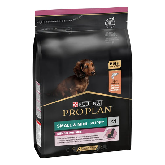 Purina Pro Plan - dog Sensitive Skin Small and Mini puppy, Dry Dog food with Salmon 3kg